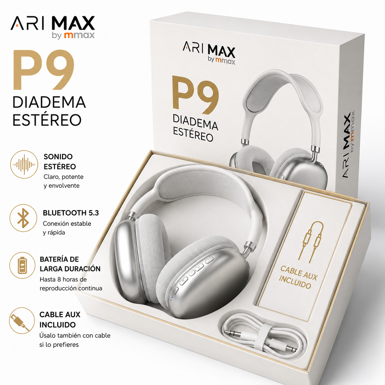 Audífonos Pro MAX Inalámbricos