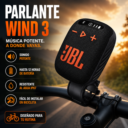 Parlante WIND 3 Moto/Bicicleta